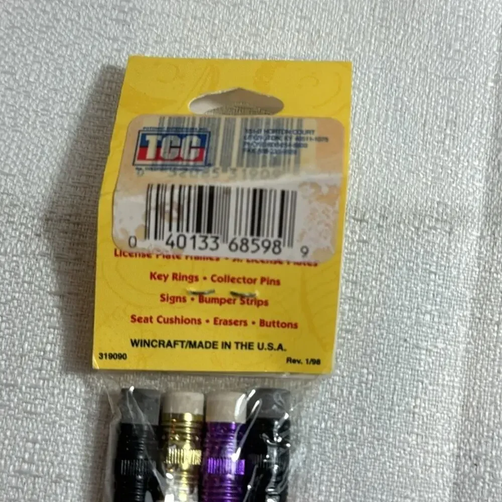 Peanuts Wincraft Pencils pack of 4- early 2000s NEW‎ UNOPENED
